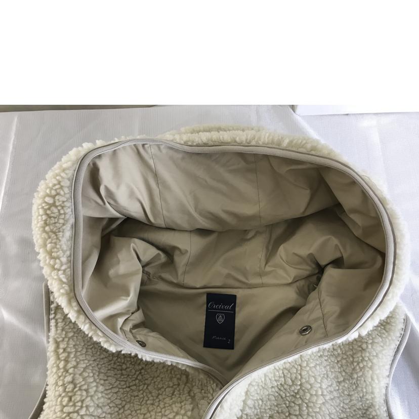 Orcival オーシバル/WOOL　BOA　フードボアベスト/OR-A0424 NWB//Bランク/51