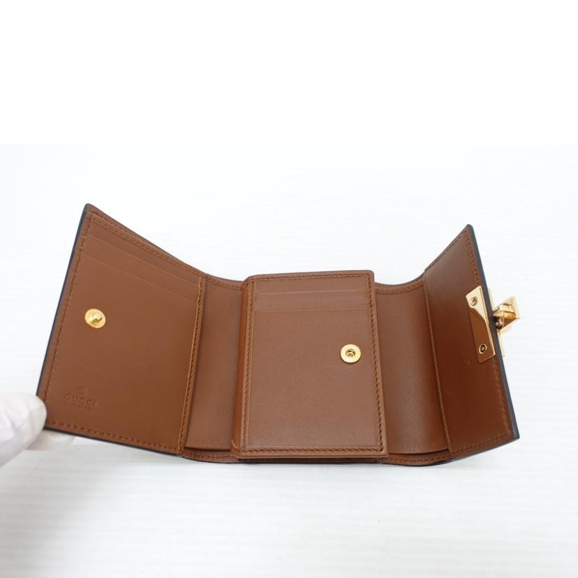 GUCCI グッチ/GGスプリーム三つ折り財布/453155//041*/ABランク/88