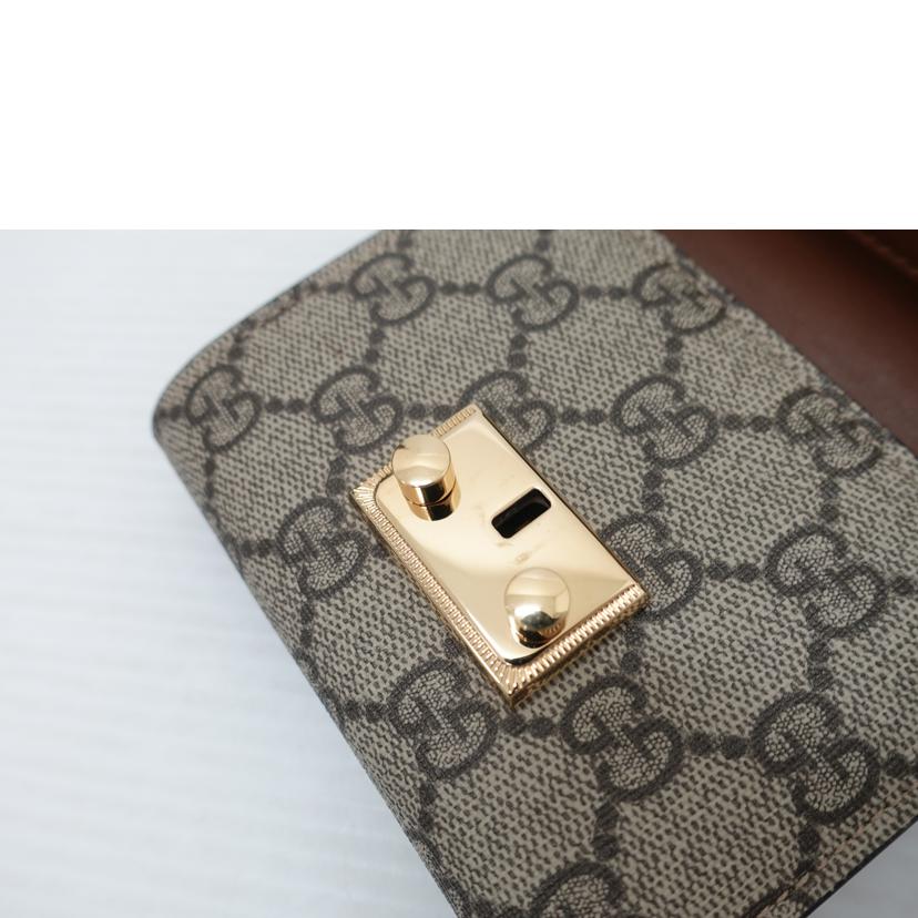 GUCCI グッチ/GGスプリーム三つ折り財布/453155//041*/ABランク/88