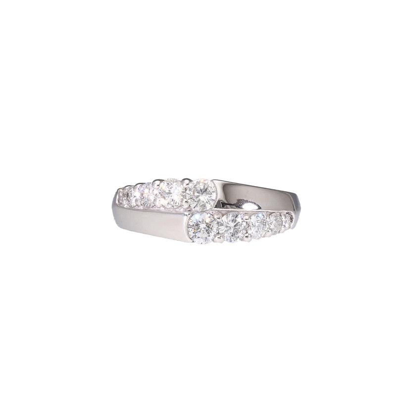 K18WGダイヤリング1．00ct//Aランク/69