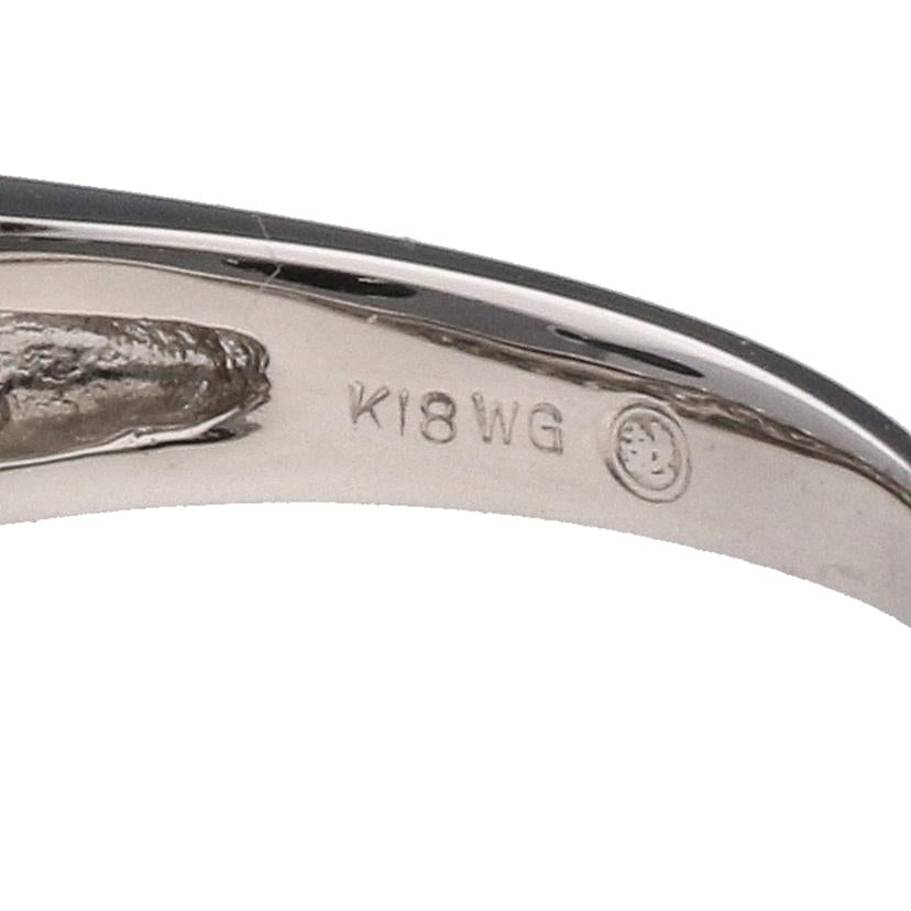 K18WGダイヤリング1．00ct//Aランク/69