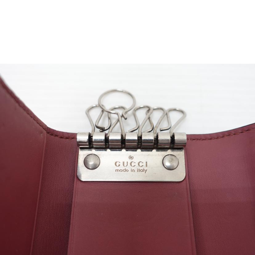 GUCCI グッチ/GGブルームス6連キーケース/410084//218*/Bランク/88