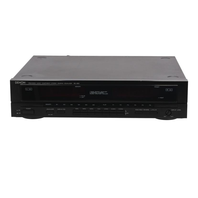 DENON デノン /グラフィックイコライザー/DE-680//9056802494/Bランク/05
