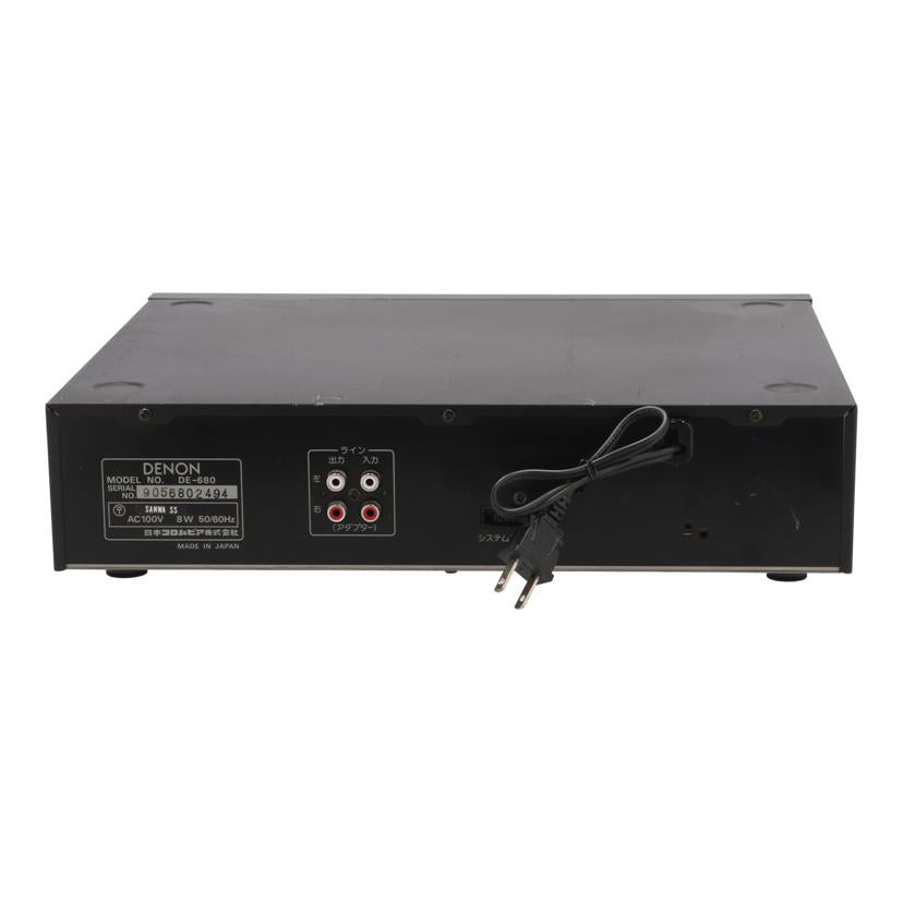 DENON デノン /グラフィックイコライザー/DE-680//9056802494/Bランク/05