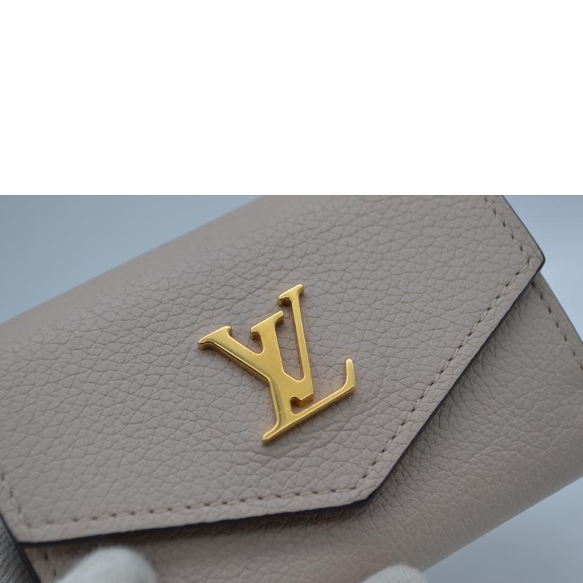 ＬＶ ルイヴィトン/ポルトフォイユ・ロックミニ／トリヨンレザー／グレージュ/M69340//UB0***/ABランク/89