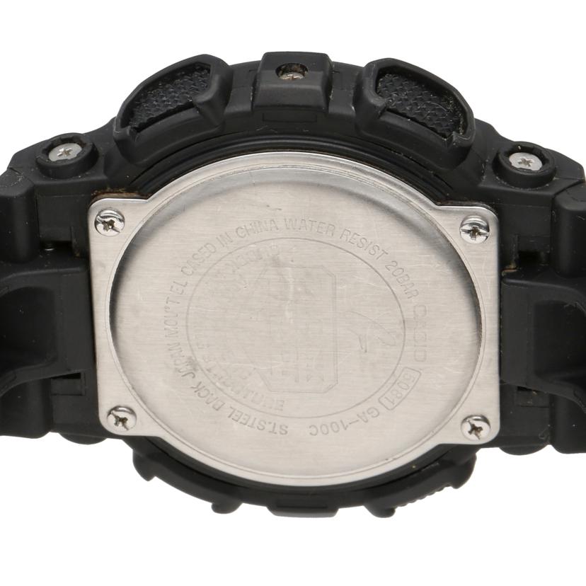 CASIO カシオ/G－SHOCKデジアナウォッチ／ブラック/GA-100C//Bランク/18