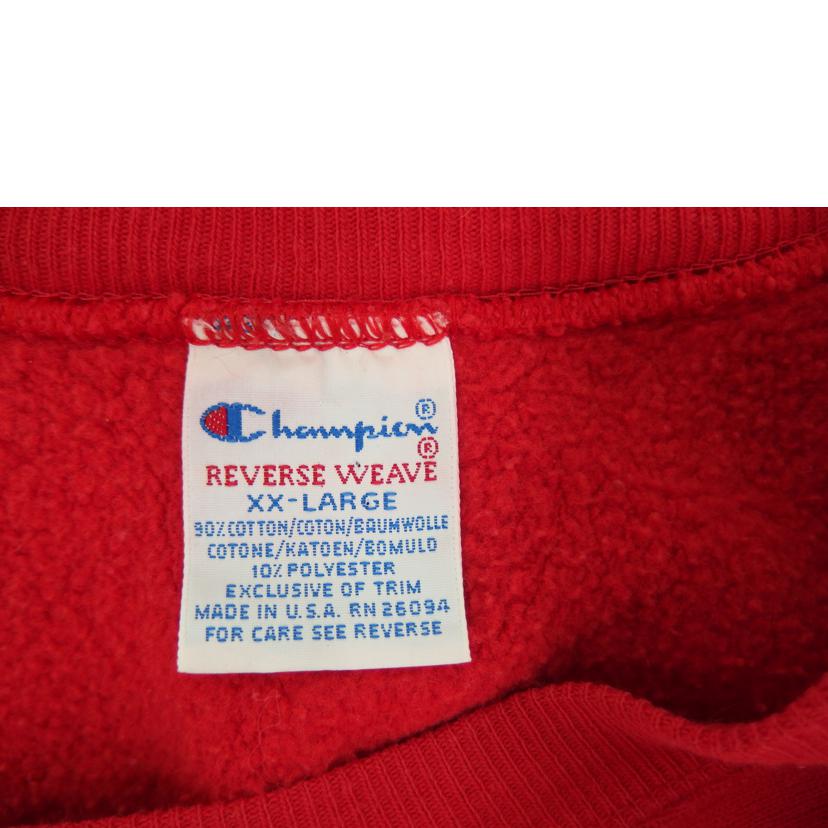 Champion ﾁｬﾝﾋﾟｵﾝ/REVERS　WEAVEトレーナー／刺繍タグ／90s／USA製//Bランク/82