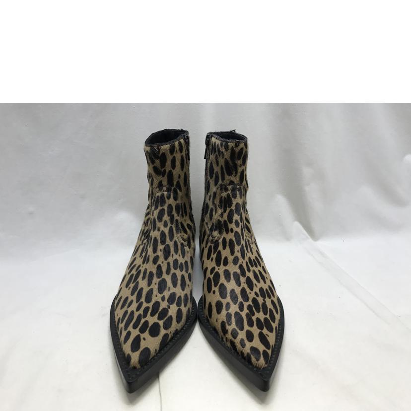 MM6 エムエムシックス/ヒョウ柄ショートブーツ//Aランク/51