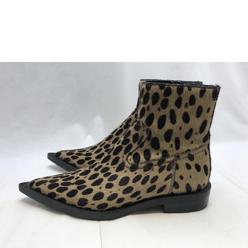 MM6 エムエムシックス/ヒョウ柄ショートブーツ//Aランク/51