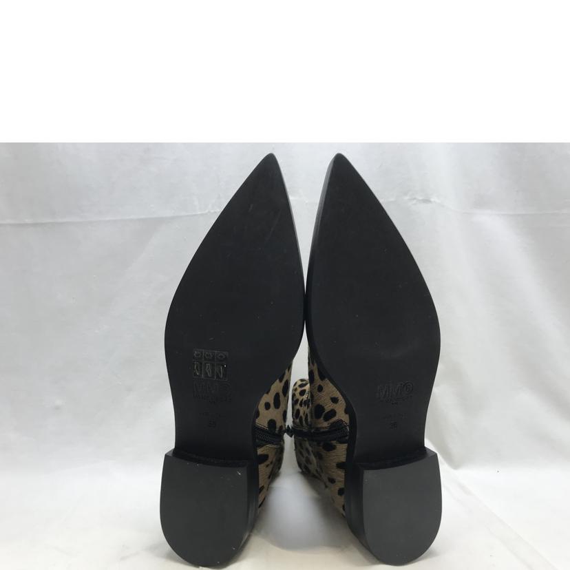 MM6 エムエムシックス/ヒョウ柄ショートブーツ//Aランク/51