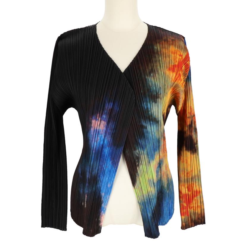 ＰＬＥＡＴＳ　ＰＬＥＡＳＥイッセイミヤケ イッセイミヤケ/プリーツプリーズイッセイミヤケ　プリーツ総柄長袖カーディガン//ABランク/78