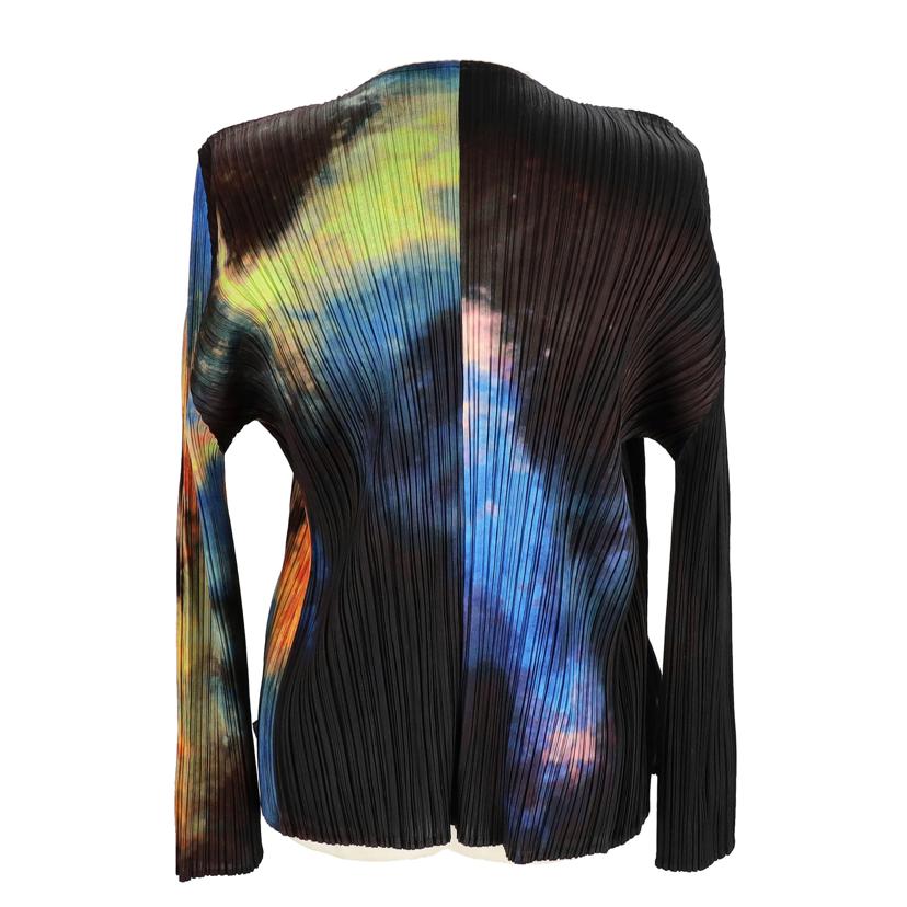 ＰＬＥＡＴＳ　ＰＬＥＡＳＥイッセイミヤケ イッセイミヤケ/プリーツプリーズイッセイミヤケ　プリーツ総柄長袖カーディガン//ABランク/78