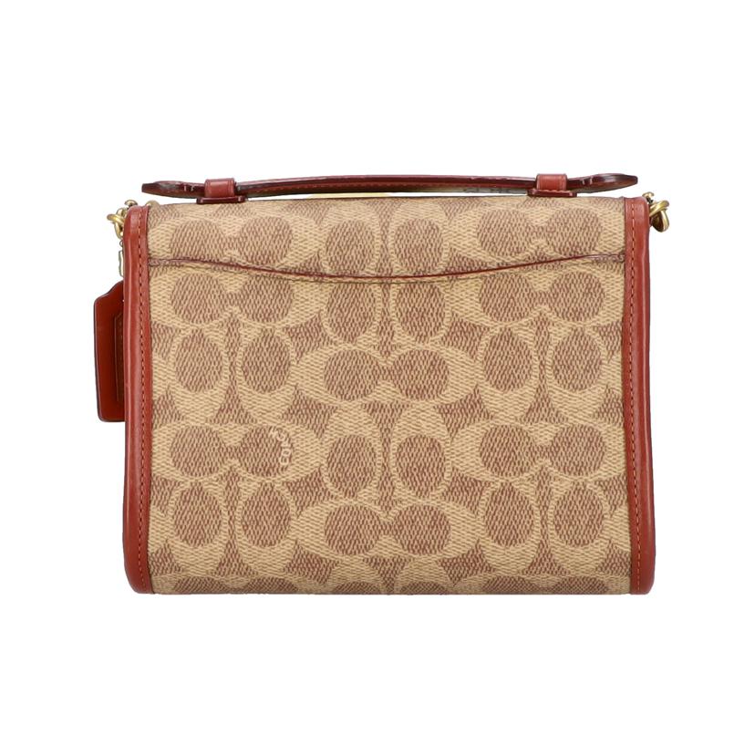 COACH コーチ/キップターンロック／クロスボディシグネチャーショルダーバッグ/C4204//B21**/Aランク/18