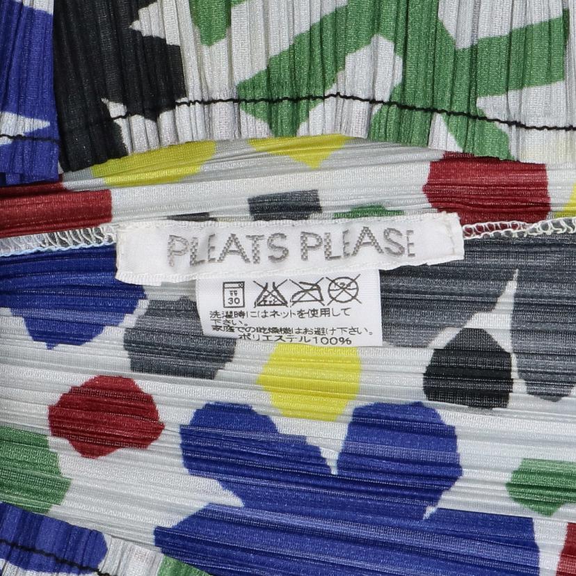 ＰＬＥＡＴＳ　ＰＬＥＡＳＥ イッセイミヤケ/プリーツプリーズイッセイミヤケ総柄半袖Ｔ//ABランク/78