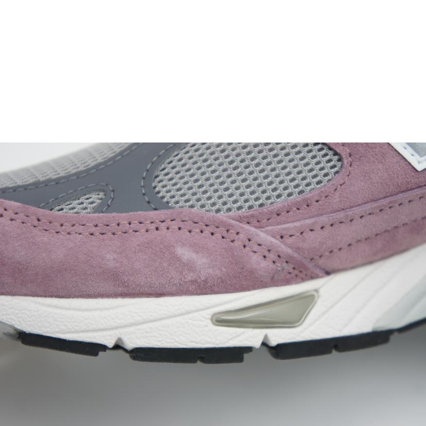 NB ニューバランス/991／ピンク／グレー/M991PGG//ｻｲｽﾞ:UK表記8 1/2/Aランク/75