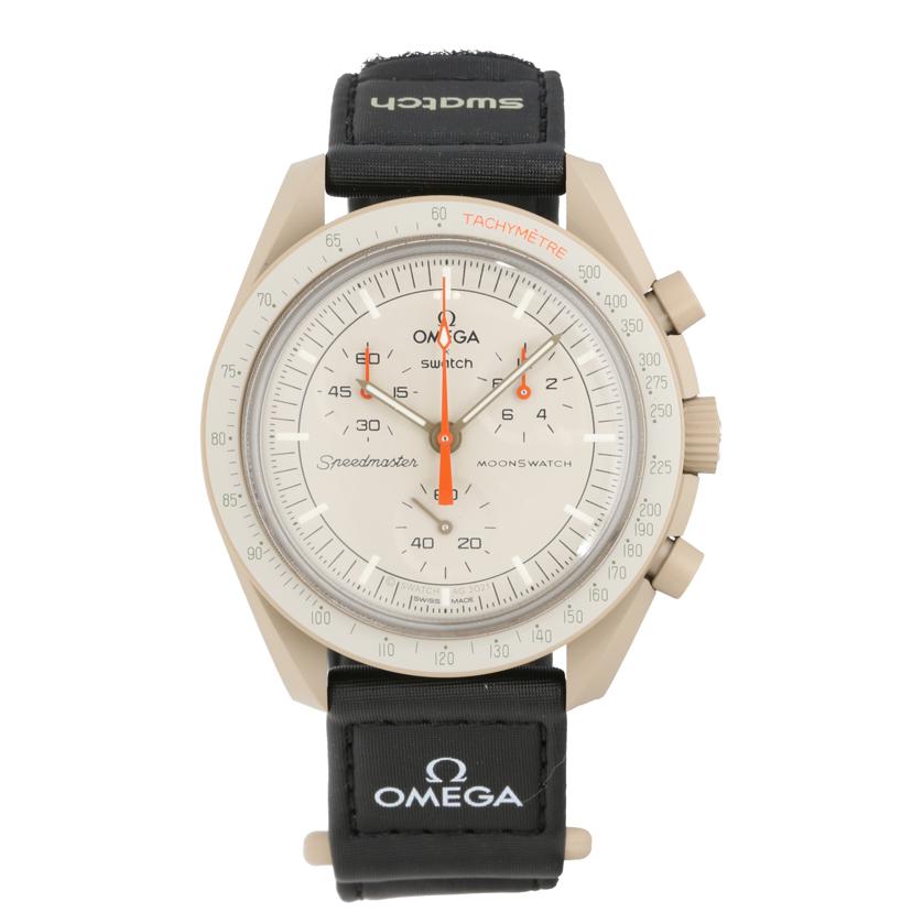 OMEGA×swatch オメガ×スウォッチ/ムーンスウォッチ／MISSION　TO　JUPITER／クオーツ/SO33C100//Aランク/63
