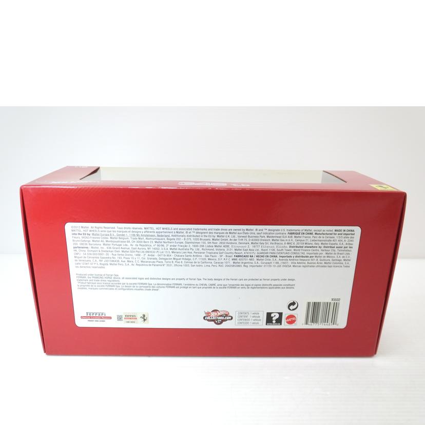 MATTEL マテル/1／18　フェラーリ348tb（レッド）　｢Hot　Wheels｣/X5532//Aランク/88