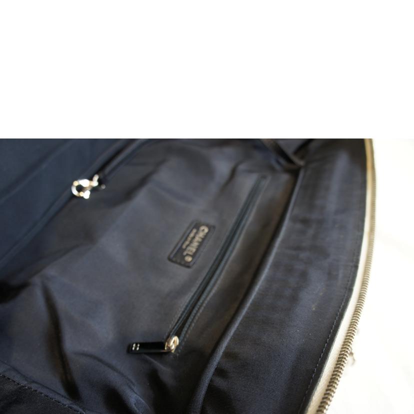 CHANEL シャネル/マトラッセデカココマークチェーントートネイビーラムスキン//131*****/Bランク/92