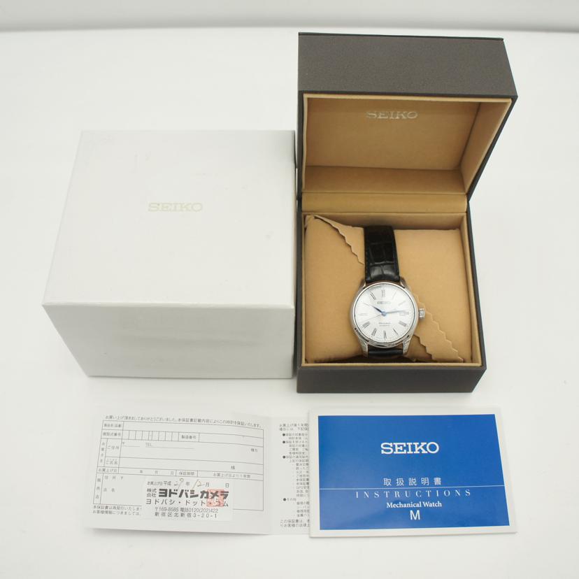 SEIKO セイコー/プレザージュ・琺瑯ダイアル／メンズ／自動巻/SARX049//760***/Aランク/19