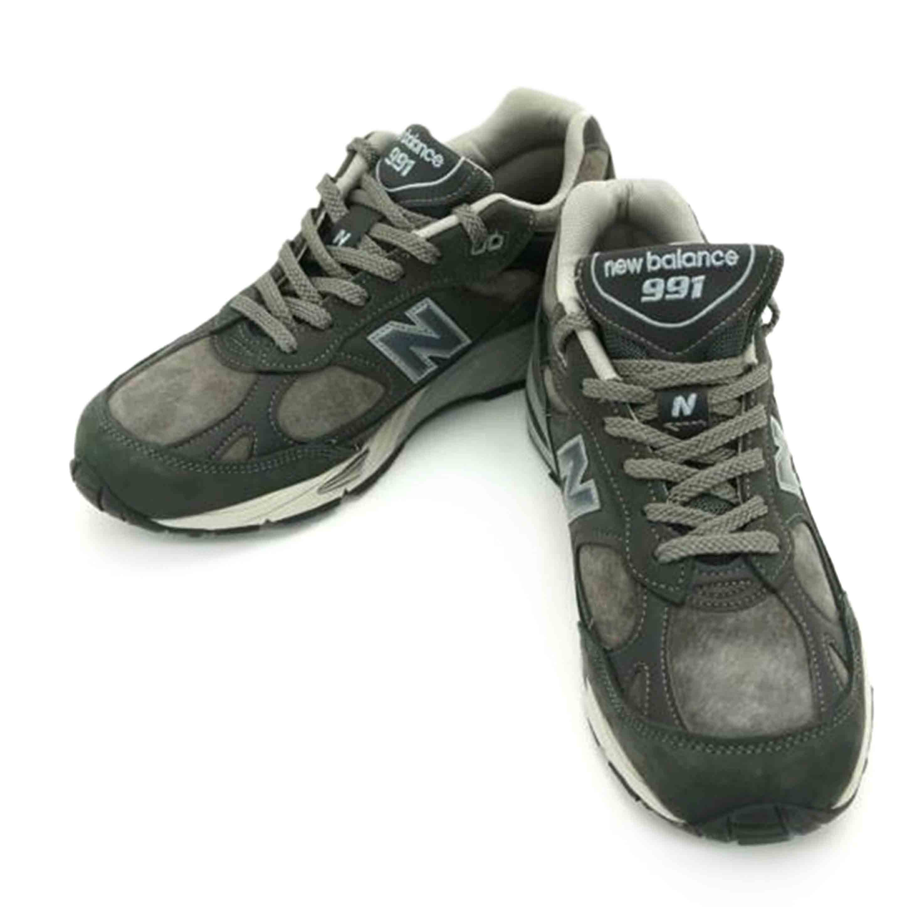 NB ニューバランス/991／ダークグレー／イングランド製/M991NDG//ｻｲｽﾞ:UK表記8 1/2/ABランク/75