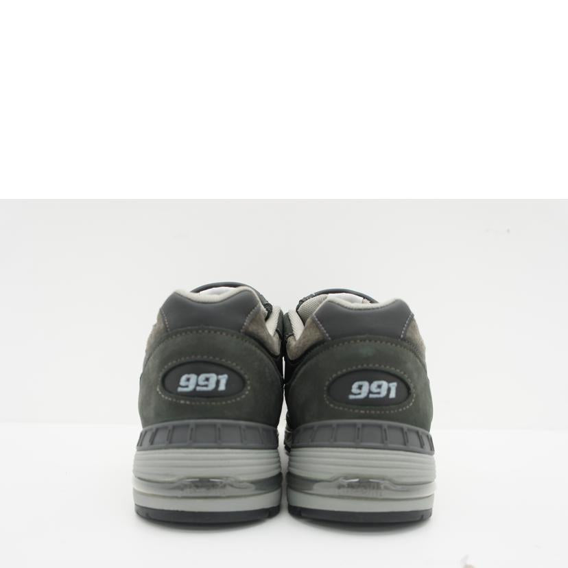 NB ニューバランス/991／ダークグレー／イングランド製/M991NDG//ｻｲｽﾞ:UK表記8 1/2/ABランク/75