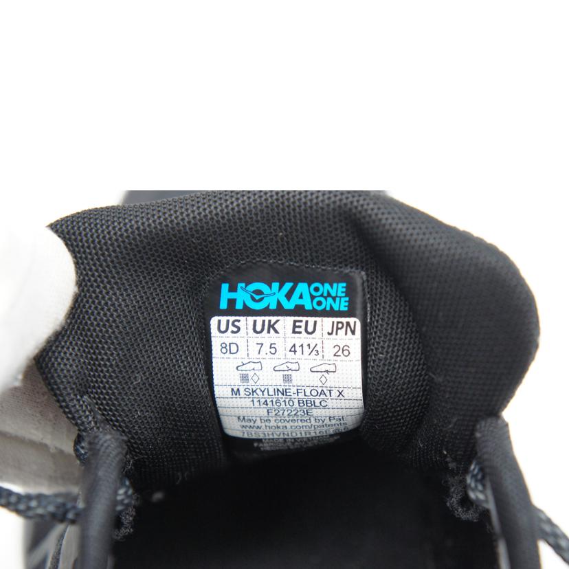 HOKA　ONE　ONE ホカオネオネ/SKYLINE－FLOAT　X　スニーカー／26．0cm／ブラック/1141610/BBLC//SAランク/01