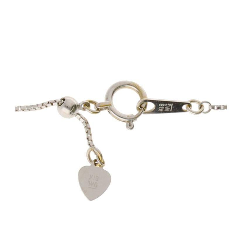 K18WGダイヤNC1．00ct45cm//1.00ct /ABランク/06