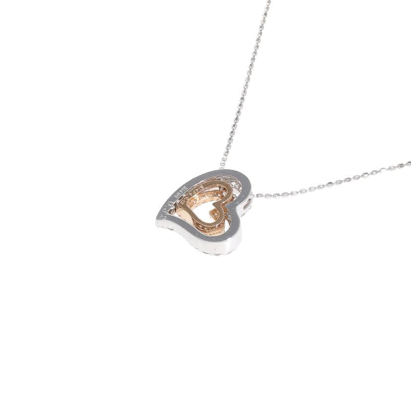 K14ダイヤネックレス0．32／0．12ct//Aランク/65