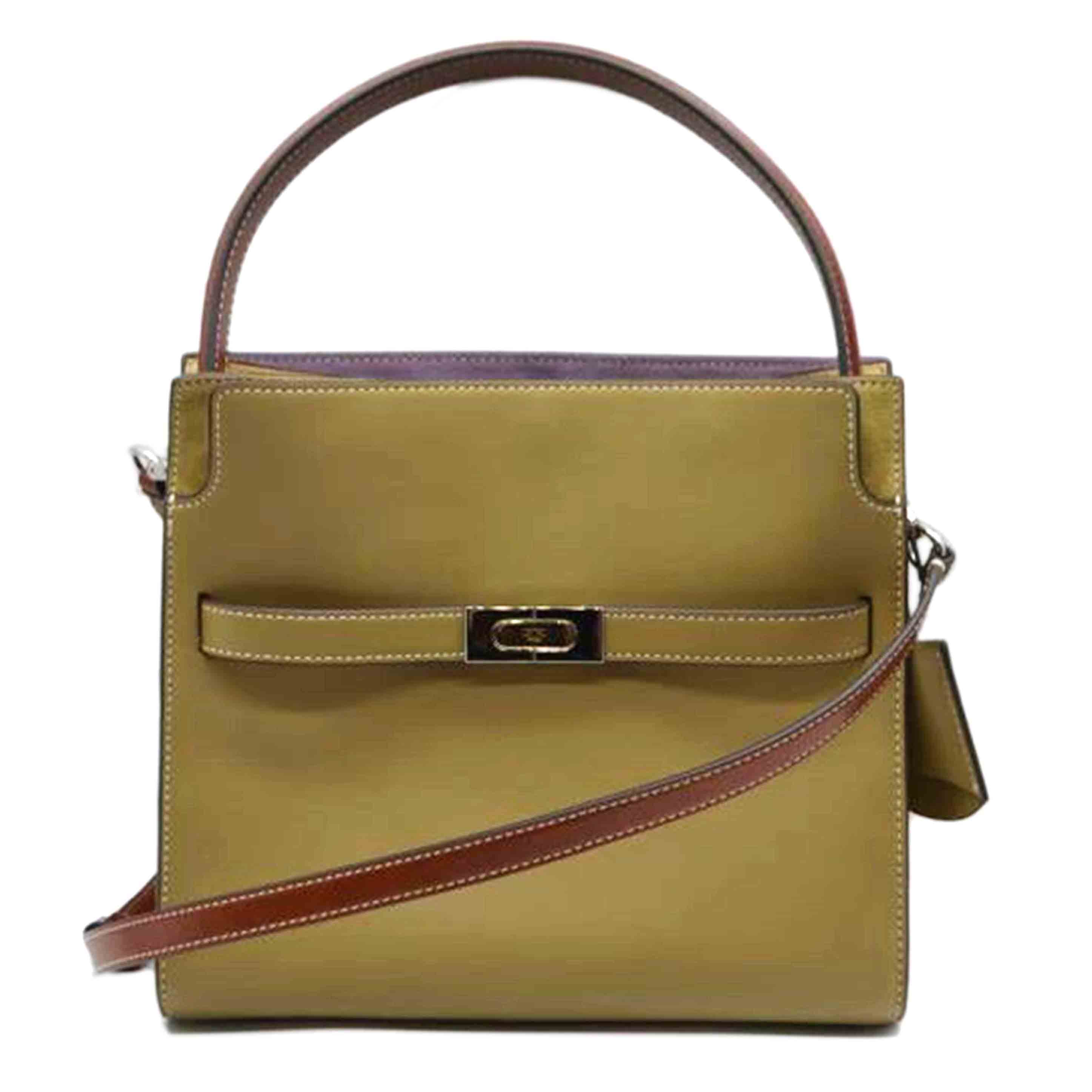 TORY　BURCH トリーバーチ/リーラジウィルカラーブロックスモールダブルバッグ/152392//Aランク/89