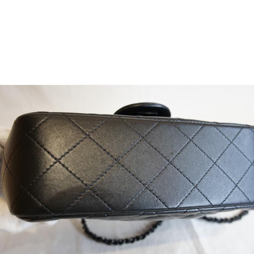 CHANEL シャネル/トップハンドルマトラッセ2WAYラムスキンブラックBKメタル金具/AS2431//NP9*****/SAランク/92