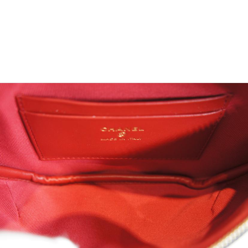 CHANEL シャネル/ハートチェーンボディバッグマトラッセラムスキンブラックGD金具/AP3761//L7P*****/SAランク/92