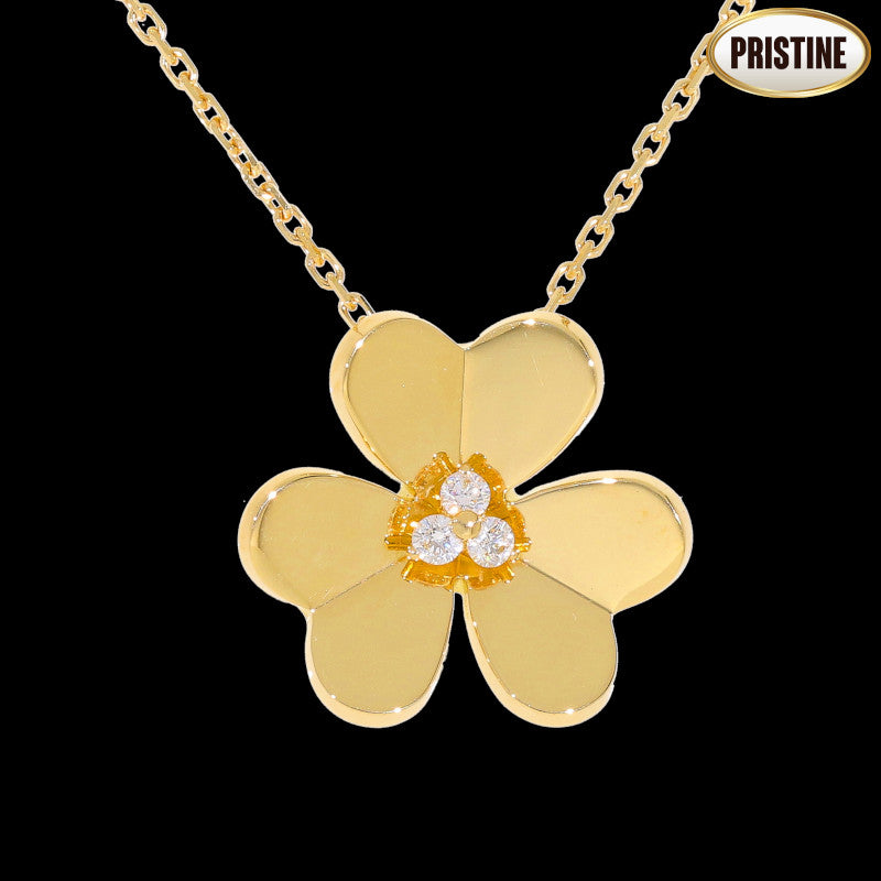 VanCleef＆Arpels ヴァンクリーフ＆アーペル/☆K18フリヴォルダイヤネックレス／ラージモデル//Aランク/92