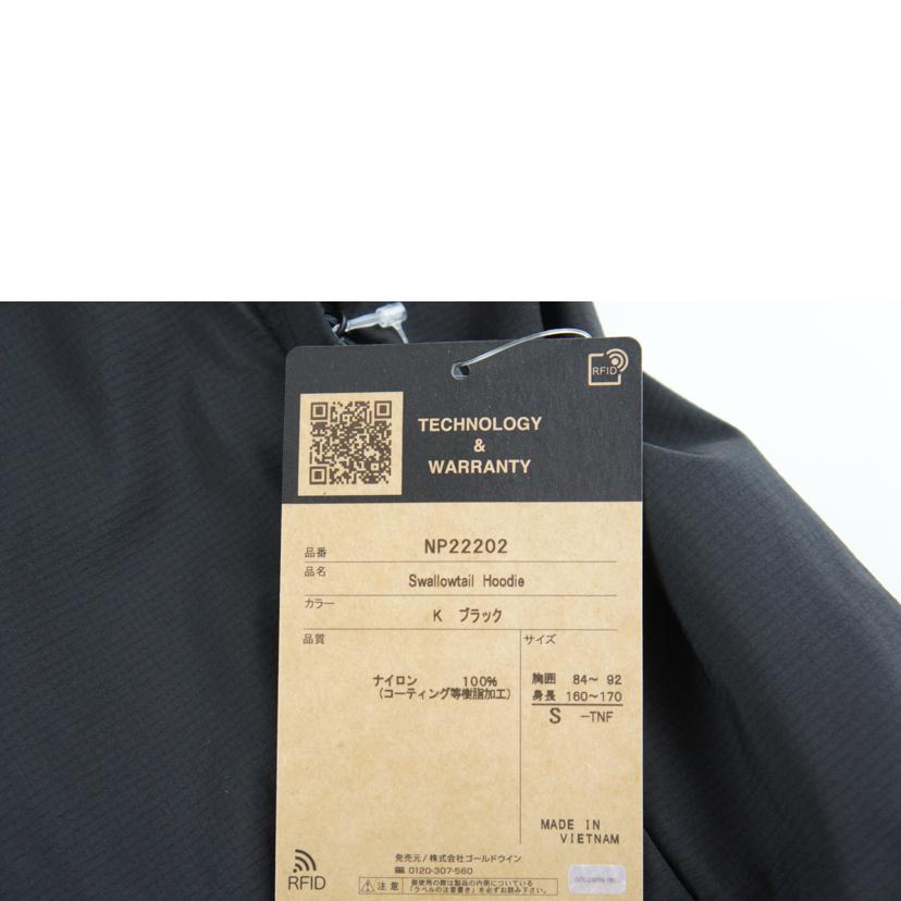 THE　NORTH　FACE ノースフェイス/スワローテイルフーディ/NP22202//Aランク/64