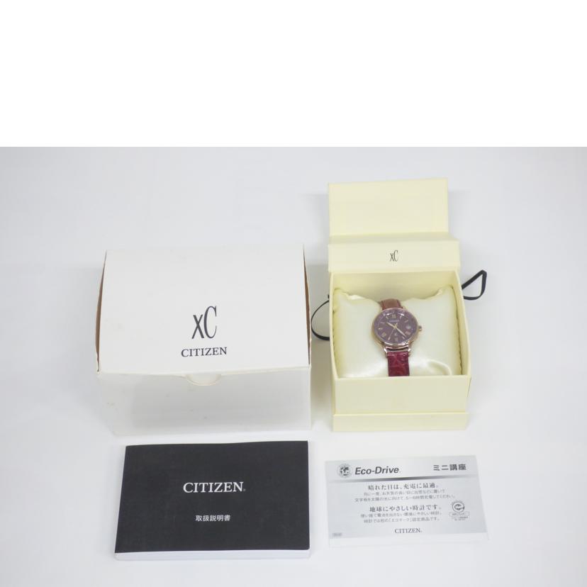 CITIZEN シチズン/XC／エコドライブ／電波ソーラー/H246-T024696//801******/Bランク/64