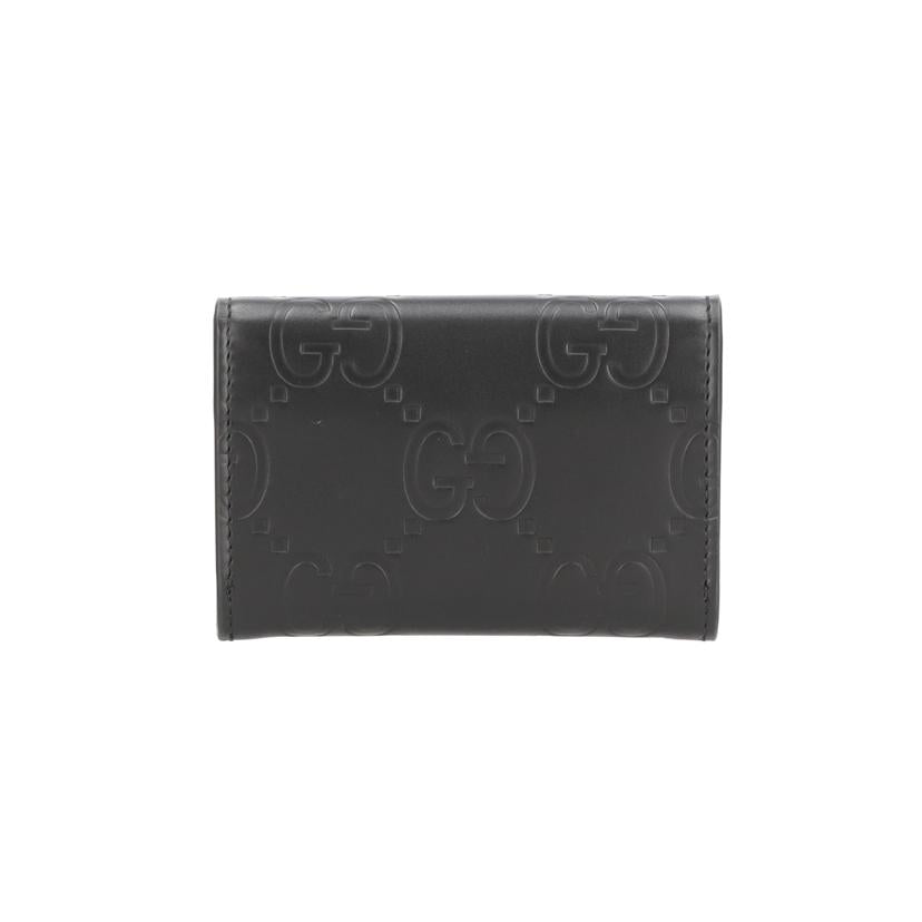 GUCCI グッチ/GGレザーカードケース/772792//218*/Aランク/77