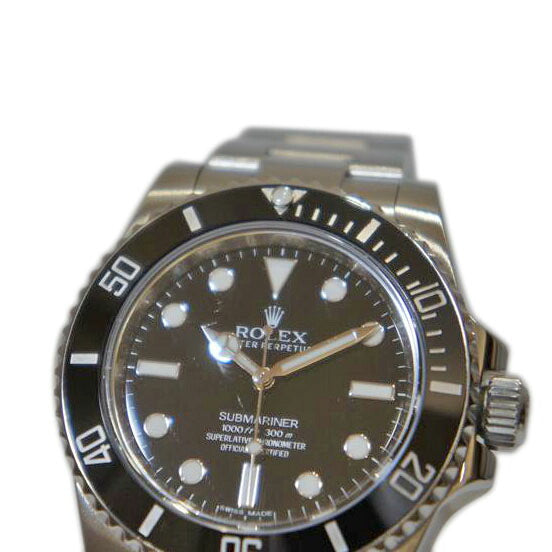 ROLEX ロレックス/サブマリ-ナ-・ノンデイト・ブラック/G番/114060//G90****/Aランク/94