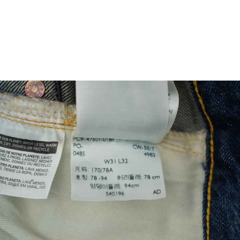 LEVI＇S リーバイス/ビックE／赤耳／デニムボトムス/501XX//ABランク/18