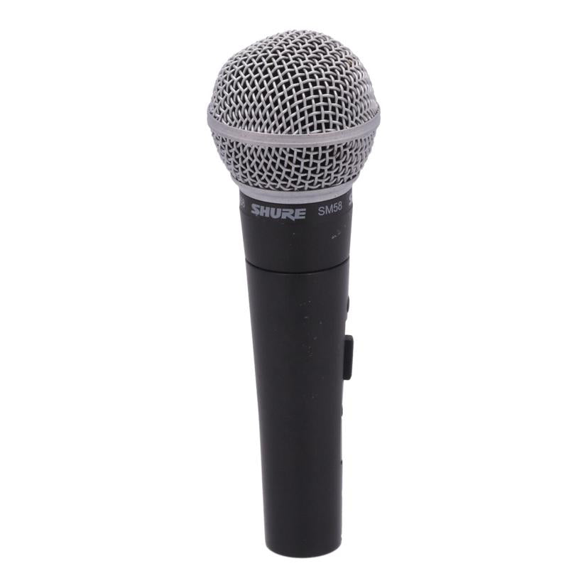 SHURE シュア　/ダイナミックマイク　スイッチあり/SM58SE//-/BCランク/77
