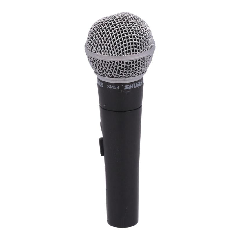 SHURE シュア　/ダイナミックマイク　スイッチあり/SM58SE//-/BCランク/77