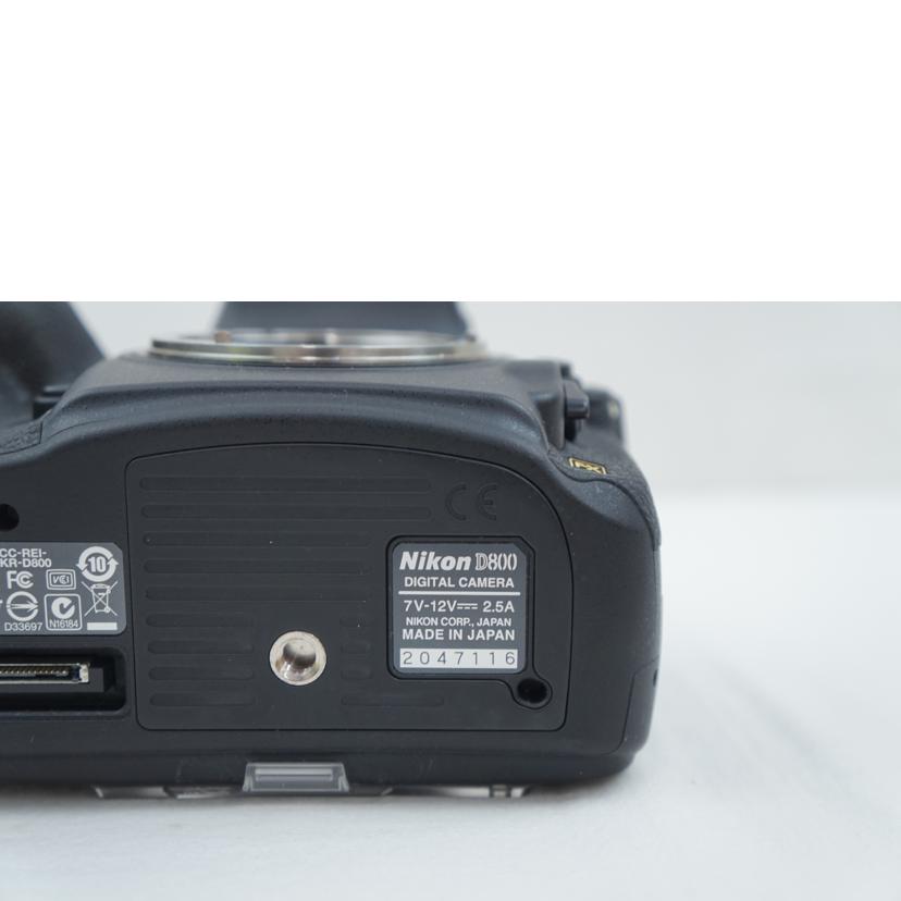 Nikon ニコン/フルサイズデジタル一眼／D800/D800//2047116/ABランク/67