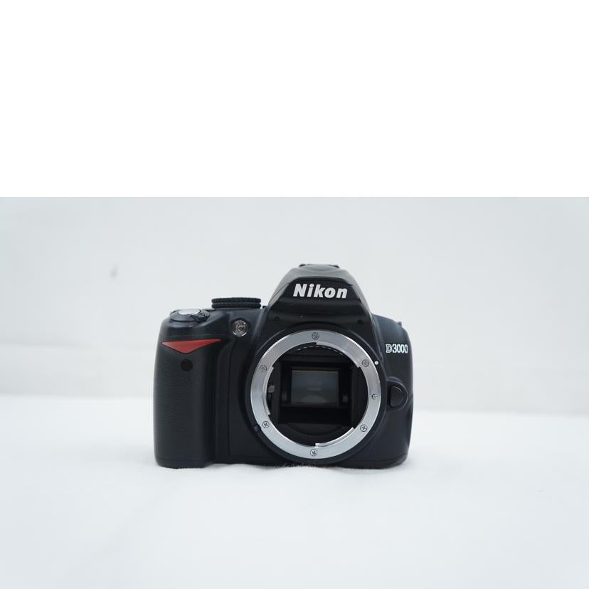 Nikon ニコン/デジタル一眼キット／D3000＋18－55/D3000+18-55//2057106/ABランク/67