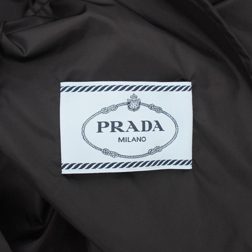 PRADA プラダ/バックロゴナイロンコート//ｻｲｽﾞ:M-L程度/Aランク/91
