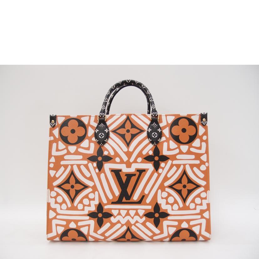 LOUIS　VUITTON ルイヴィトン/LVクラフティオンザゴーGM／モノグラムジャイアント／クリームカラメル/M45359//RFI****/Aランク/69
