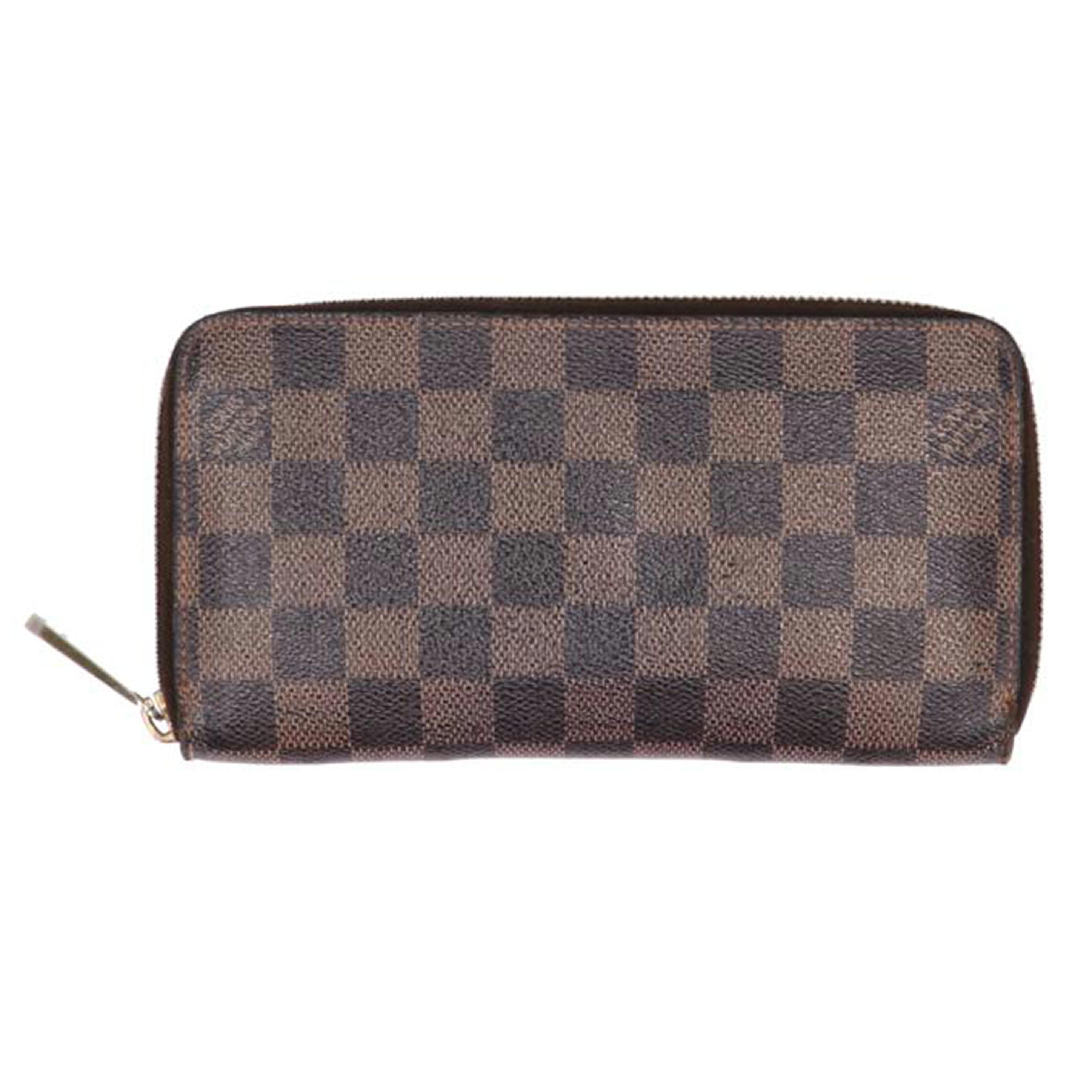 LOUIS　VUITTON ルイ・ヴィトン/ジッピーウォレット／ダミエ／エベヌ/N60015//CA3***/Bランク/18