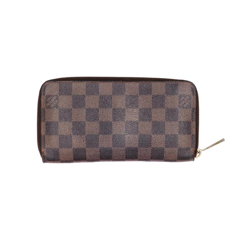 LOUIS　VUITTON ルイ・ヴィトン/ジッピーウォレット／ダミエ／エベヌ/N60015//CA3***/Bランク/18