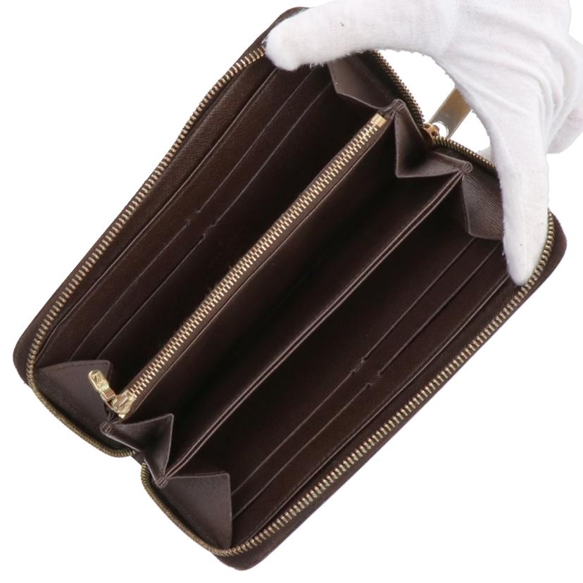 LOUIS　VUITTON ルイ・ヴィトン/ジッピーウォレット／ダミエ／エベヌ/N60015//CA3***/Bランク/18