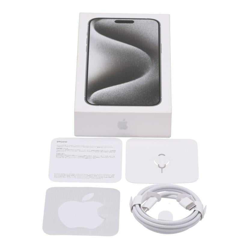 Apple　SIMフリー アップル　/iPhone15　Pro　Max　256GB/MU6Q3J/A//FPD61L6R1H/Aランク/84