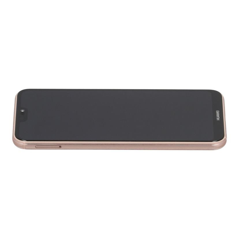 HUAWEI　SoftBank系 ファーウェイ　/スマートフォン／P20　lite　32GB/ANE-LX2J//CHR7N18A24002950/Bランク/01