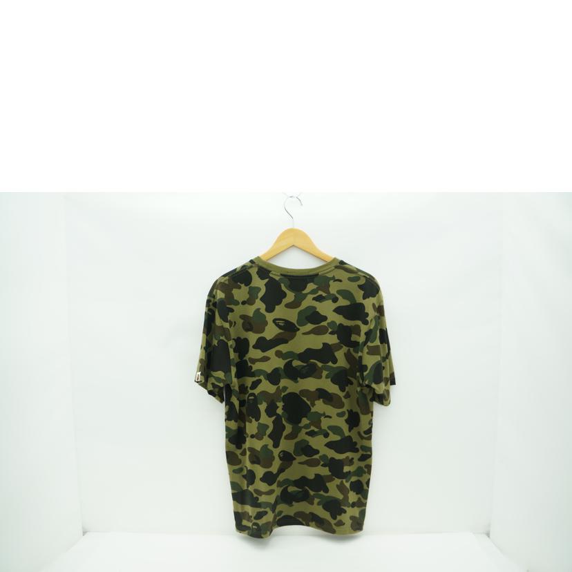 A　BATHING　APE アベイシングエイプ/シャーク／コットンTシャツ／カモフラージュ/001CSC801002X//ABランク/18