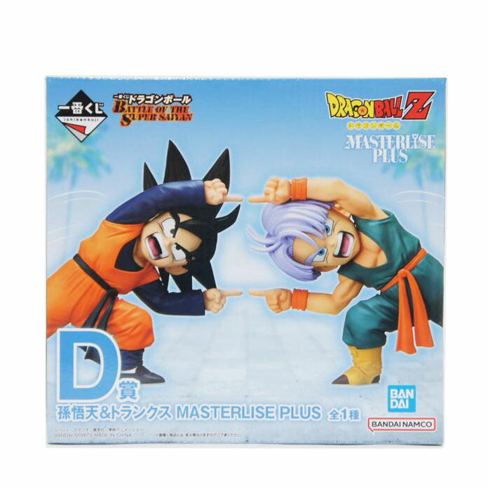 BANDAI　SPIRITS バンダイスピリッツ/【未開封】D賞　孫悟天＆トランクス　MASTERLISE　PLUS　フィギュア//Sランク/01